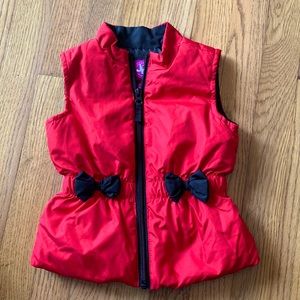 Authentic JK girls J Khaki Puffer Vest